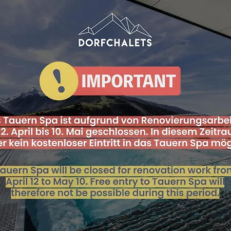 Dorfchalets & - In Centre Including Free Entry Tauern And Summer Card Апартаменти