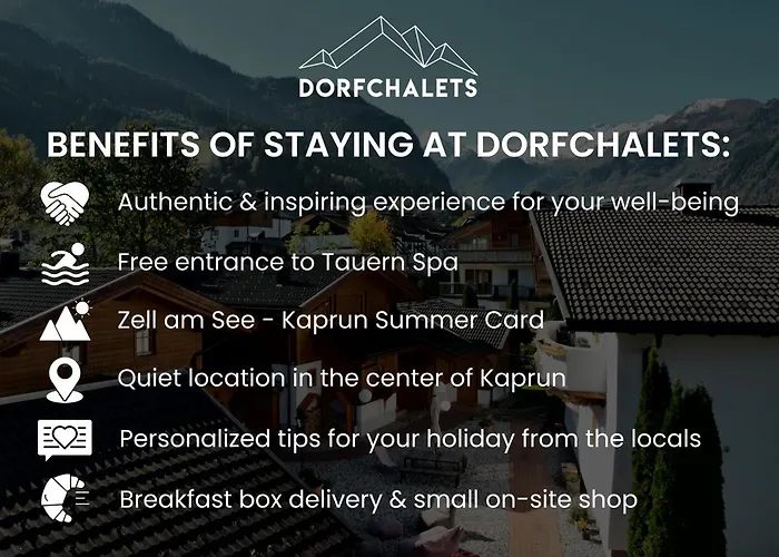 Dorfchalets & - In Centre Including Free Entry Tauern And Summer Card Капрун