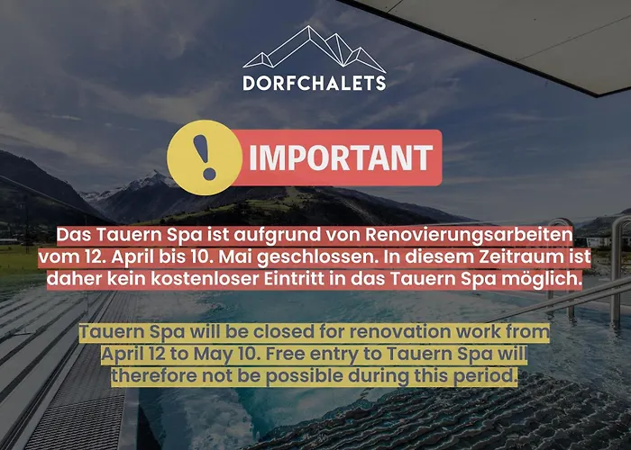 Dorfchalets & - In Centre Including Free Entry Tauern And Summer Card Lägenhet